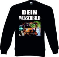 Schwarzes Sweatshirt – mit fotorealistischem Wunschdruck Bayern - Mertingen Vorschau