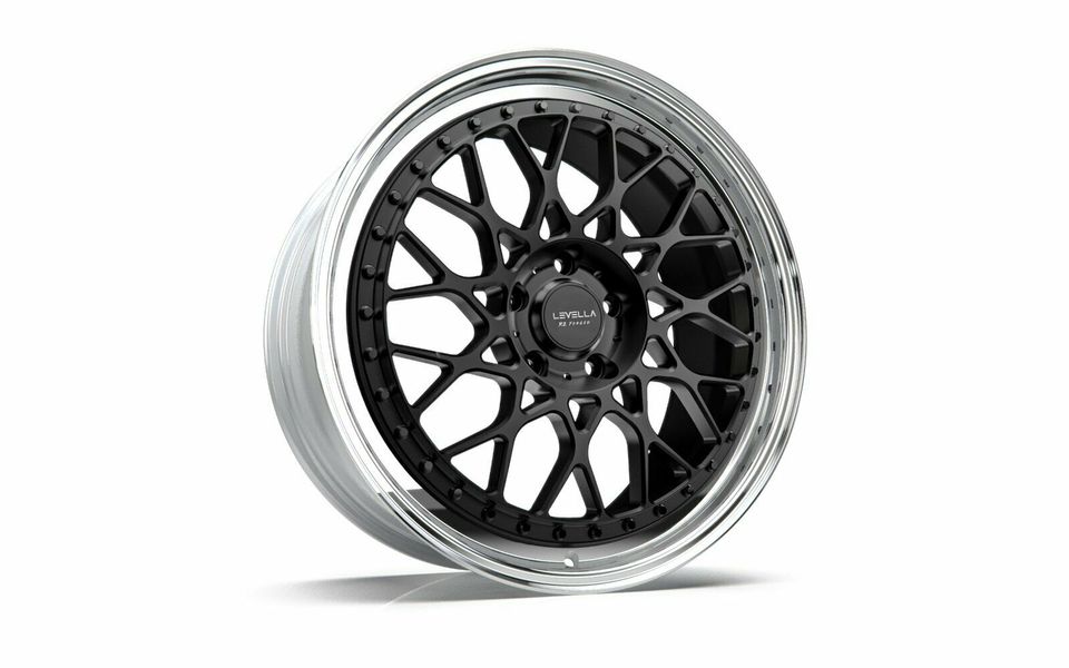 Levella RZ5 Forged Monoblock Schmiederadsatz 7x17 4x100 NEU VW in Heilbronn