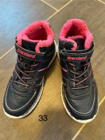 Graceland gefütterte Sneaker 33 dunkelblau pink Schleswig-Holstein - Tangstedt  Vorschau