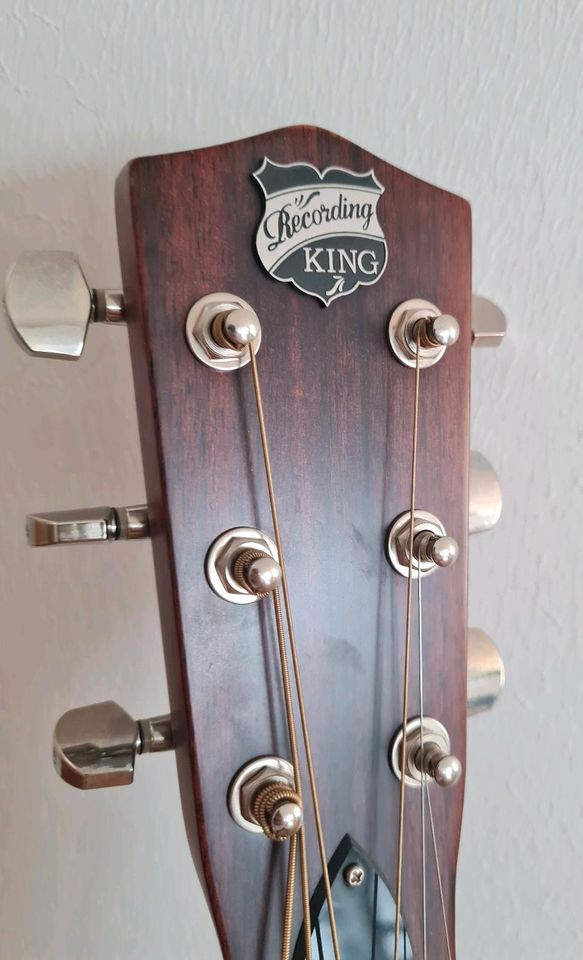 Recording King Tricone RM 991 Resonator Gitarre in Erndtebrück