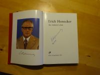 Erich Honecker - Aus meinem Leben - Leder - original signiert Schleswig-Holstein - Rieseby Vorschau