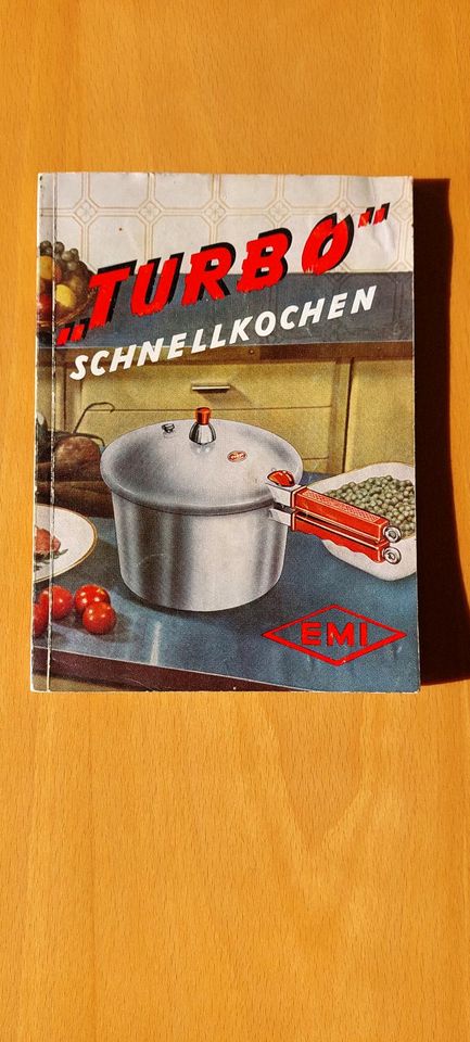 EMI Kochbuch "Turbo" Schnellkochen gebraucht in Königsbach-Stein 