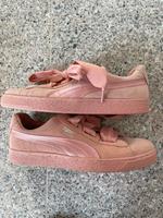 Puma Sneaker Gr.41, rosa mit Satinband Hannover - Südstadt-Bult Vorschau