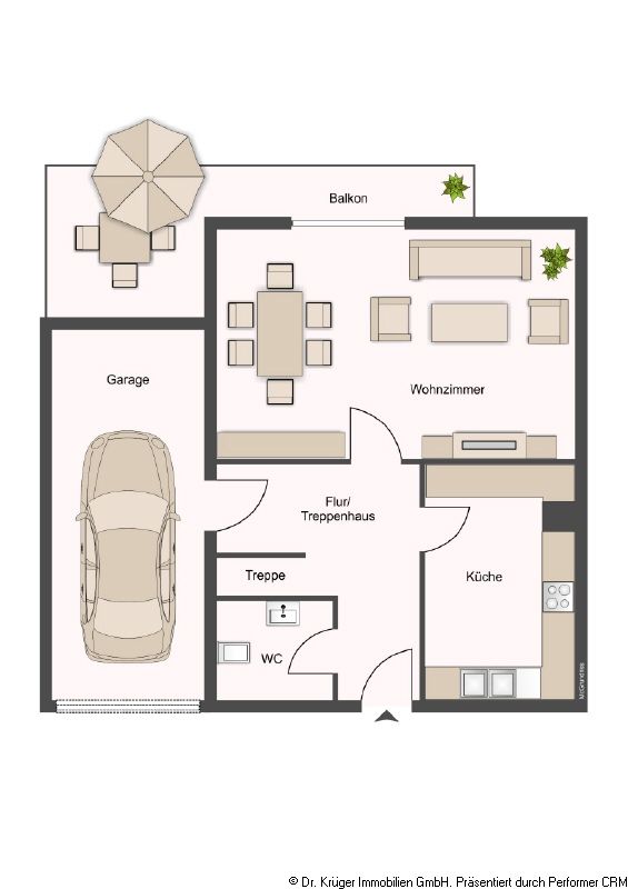 Reihenmittelhaus mit Einliegerwohnung in zentraler Lage von Dresden in Dresden