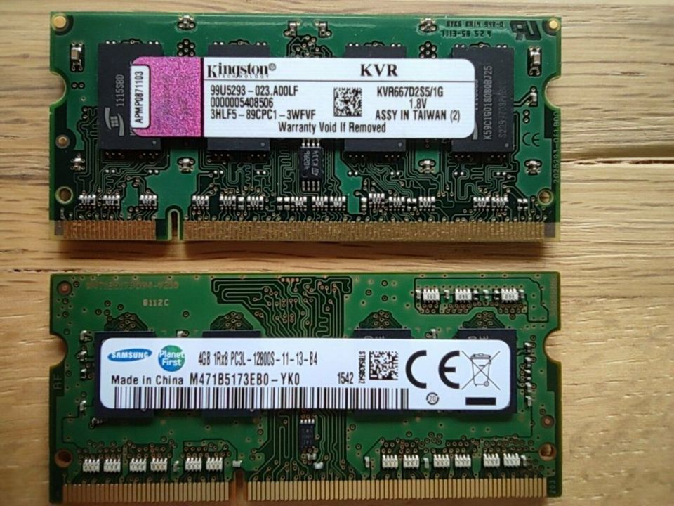 4 + 1 GB RAM Speichermodul in Hamburg