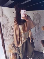 Boho Hippie Top Apricot L Neu Niedersachsen - Freren Vorschau