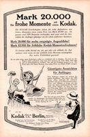 Kodak Werbung Reklame Vintage-Deko 1908 Werbeanzeige Baden-Württemberg - Steinen Vorschau