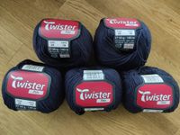 Wolle Twister Polo 50g/140m 5x marine, Häkeln Stricken Brandenburg - Am Mellensee Vorschau