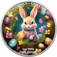 Silbermünze Fiji Earth Ostern Hase 1 oz 2022 Silber 999 Osterhase Niedersachsen - Fürstenau Vorschau