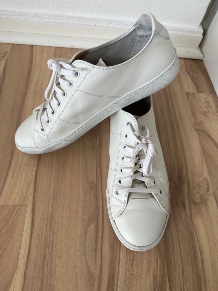 Hugo Boss Sneaker White OLGA laceup unlined, Gr. 39, 1 mal getrag in Hamburg