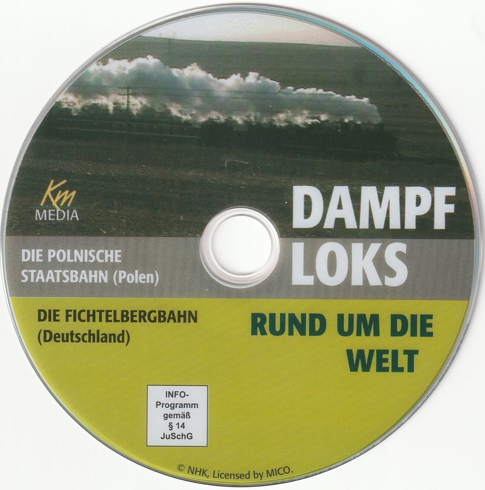 Dampf-Loks-Rund um die Welt (5DVDs) in Meppen