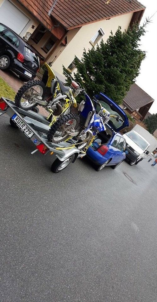 Motorradanhänger Motorradtransporter mieten leihen vermieten!! in Neudrossenfeld