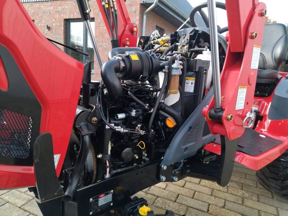 ✅TYM T194 Kleintraktor Branson Hydrostat Frontlader Allrad in Elsfleth