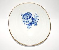 Meissen Porzellan Wand Bild Platte Blaue Blume Gold 16,5cm 1 Wahl Nordrhein-Westfalen - Schwerte Vorschau