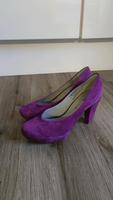 Marc Art of Walking Plateau Pumps Veloursleder Lila High Heels 40 Hessen - Freigericht Vorschau