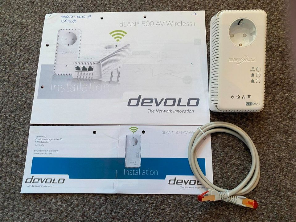 Devolo dLAN 500 Power Line Adapter in Wangerland