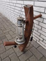 ➕ Öllampe antik Elektroleuchte Wagenrad Lampe ➕ Niedersachsen - Garrel Vorschau