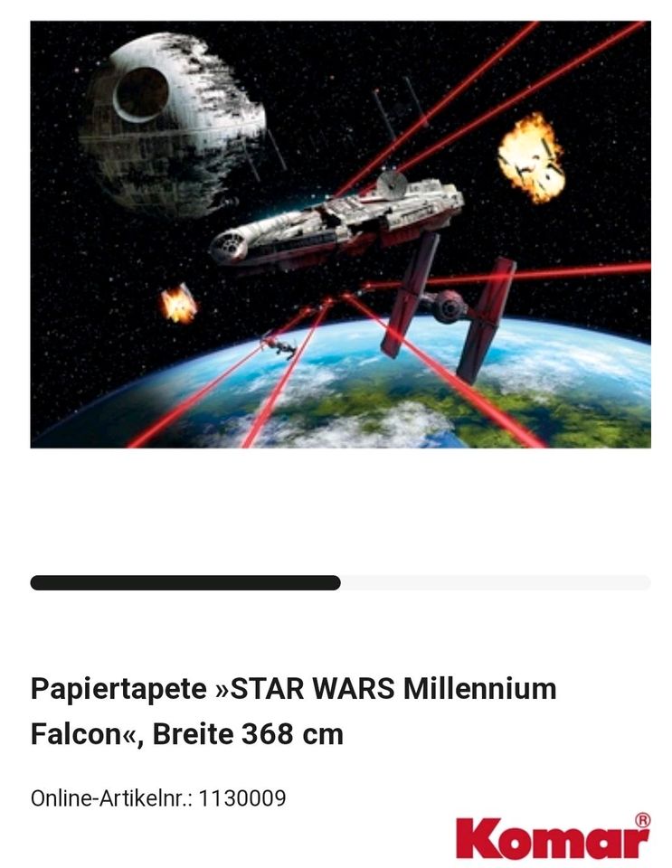 Komar Fototapete Star Wars Millenium Falcon Poster XXL Tapete in Pankow -  Weissensee | eBay Kleinanzeigen ist jetzt Kleinanzeigen
