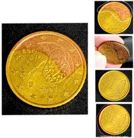 ❗Sehr Seltene Spanien 50 cent Euro Münze 2001 Fehlprägung Hessen - Mörfelden-Walldorf Vorschau