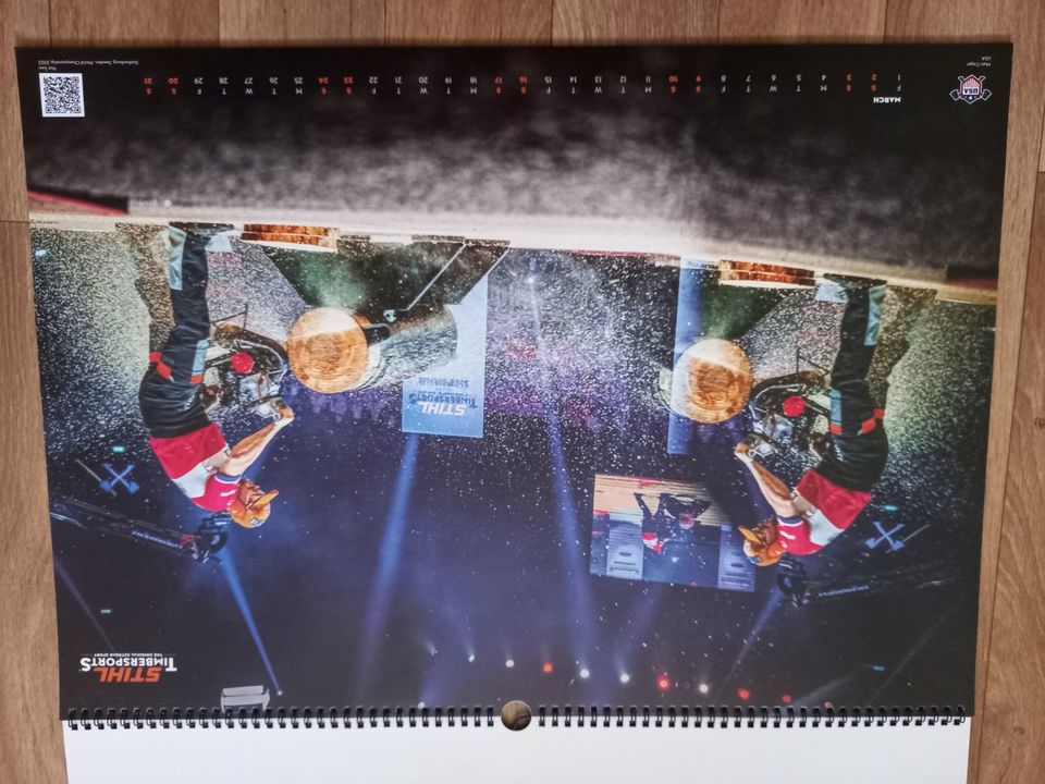 Stihl Timbersports Kalender 2024 Neu in Kohren-Sahlis