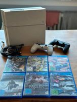 PlayStation 4 - guter Zustand, mit 2 Controllern + Spiele Nordrhein-Westfalen - Bornheim Vorschau