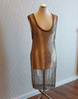 Damen Kleid Tunika  Transparent Forever Unique Gr. 36 Gold Nordrhein-Westfalen - Minden Vorschau