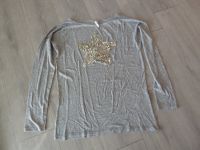 Key Largo Pullover Hellgrau Gr. XL Pailetten Stern Nordrhein-Westfalen - Gevelsberg Vorschau