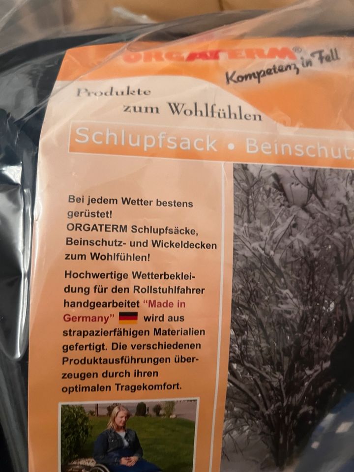 Schlupfsack, Beinschutzdecke, für E- Mobile/ Rollstuhl in Oranienburg