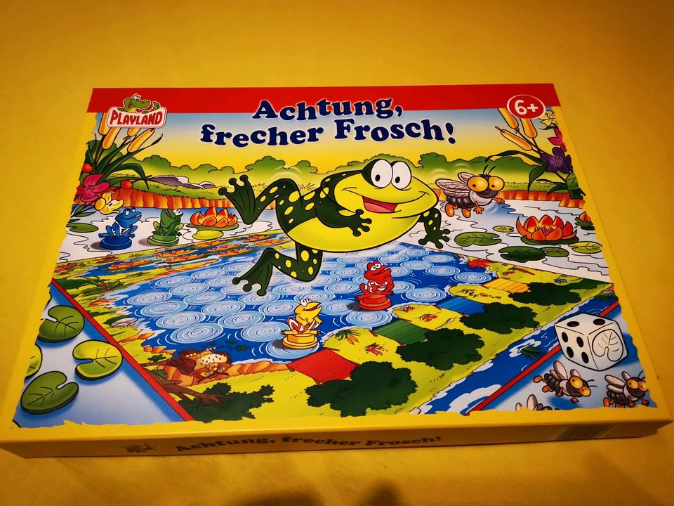 Spiel 'Achtung, frecher Frosch' in Pampow