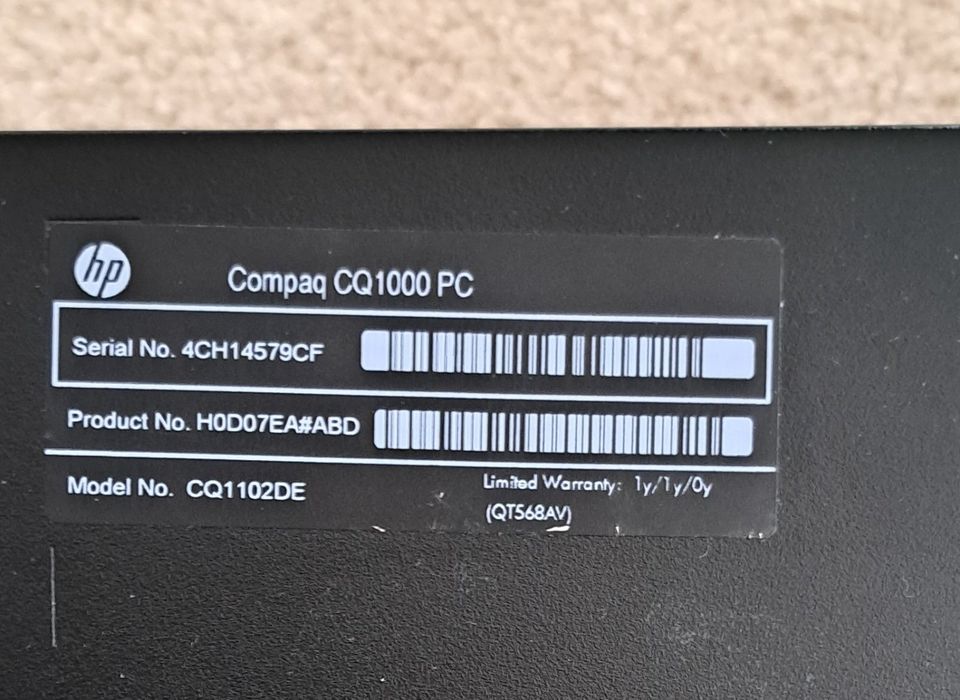 Compaq PC mit 480GB SSD - Windows 10 - 6GB RAM - DVD/CDRW in Buxtehude