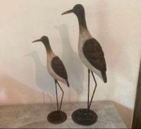 2 Vögel Deko Metall Füße Polystone Vintage Nordrhein-Westfalen - Straelen Vorschau
