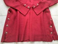 Top Zustand Gr. 40 lange Strickjacke Cardigan Longjacke bordeaux Thüringen - Drei Gleichen Vorschau