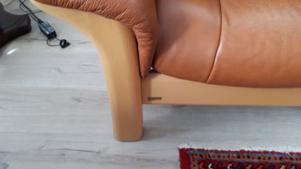 STRESSLESS 3er COUCH – Buckingham -  Leder - COGNAC – TOP in Kerken