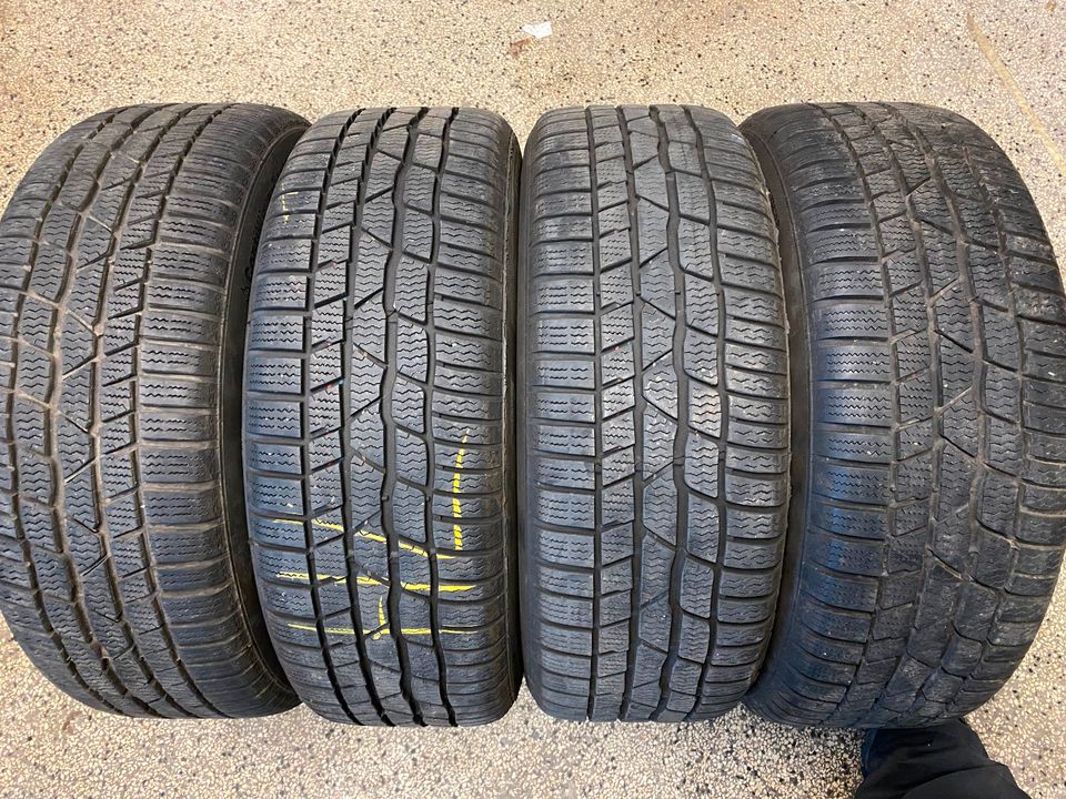 4 x Winterreifen Continental M+S 205/50 R17 93H mit 4 x 7,5mm in Klein-Winternheim