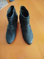 Stiefeletten Leder Gr. 7,5 neu schwarz von der Firma Högl Nordrhein-Westfalen - Minden Vorschau