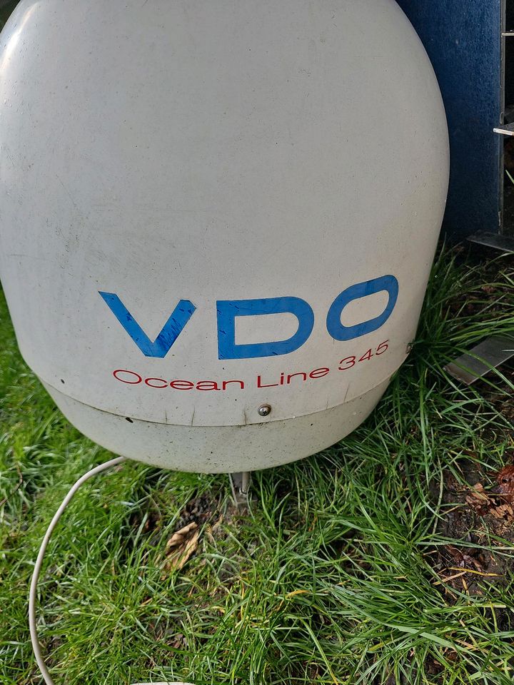 Vdo ocean line 345 sat dome  mit reciver in Herne