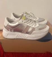 Top Kennel & Schmenger Sneaker weiß- silber Gr. 37.5 Baden-Württemberg - Steinenbronn Vorschau