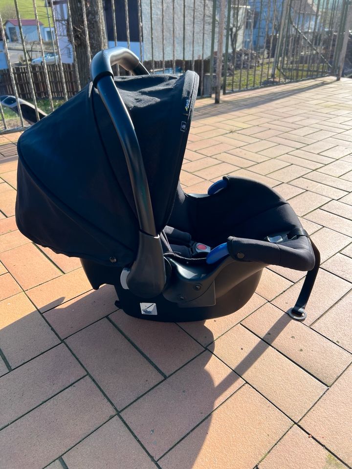 Hauck Kombi Kinderwagen Rapid 4R Plus Trio Set + Isofix Station in Herbstein