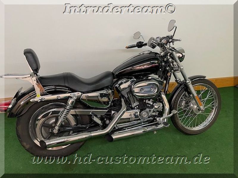 Harley Davidson 1200 XL CUSTOM "Blacky" TOP Zust. 12 Mon. GW in Leipzig