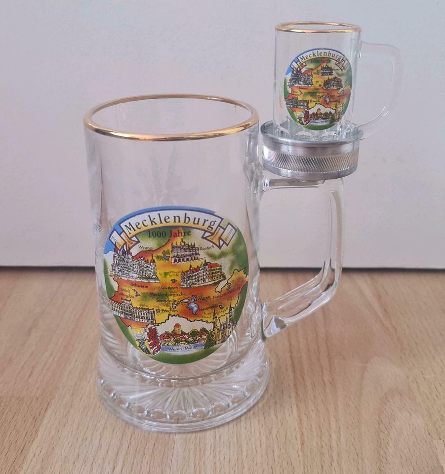 1000 Jahre Mecklenburg Bierkrug mit Schnapsglas in Mecklenburg-Vorpommern -  Boizenburg/Elbe | eBay Kleinanzeigen ist jetzt Kleinanzeigen