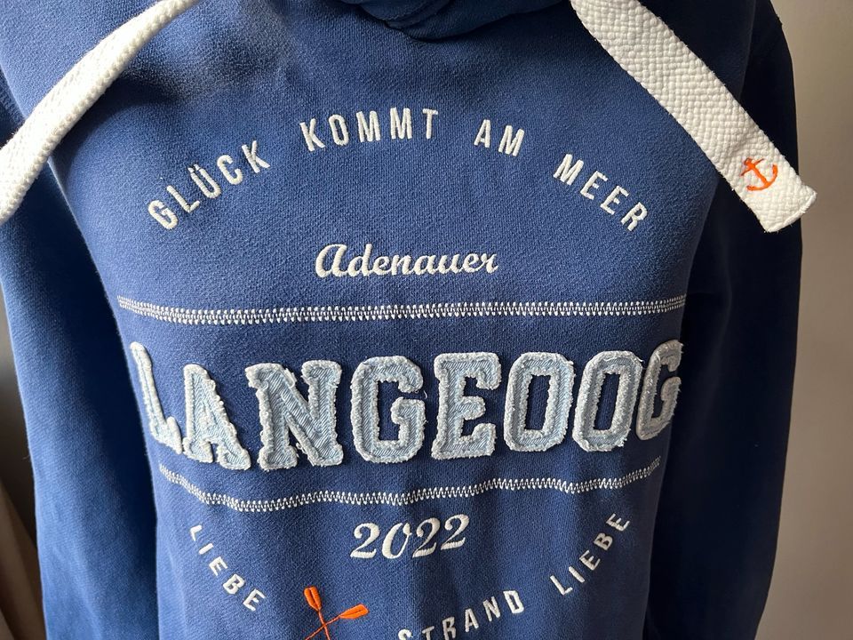 Adenauer Hoodie Gr. S Langeoog Heimathafen 2022 Marke neuw. in Pritzwalk