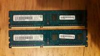 2x 4GB (8GB) DDR3L Low-Voltage RAM PC3L-12800U 1Rx8 PC DIMM Leipzig - Engelsdorf Vorschau