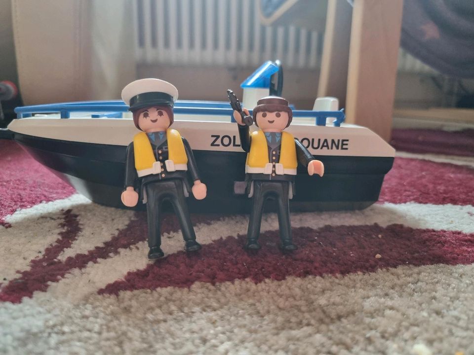 Playmobil 5263 Zollboot Boot Schiff Weihnachten Advent in Altenberg Sachs