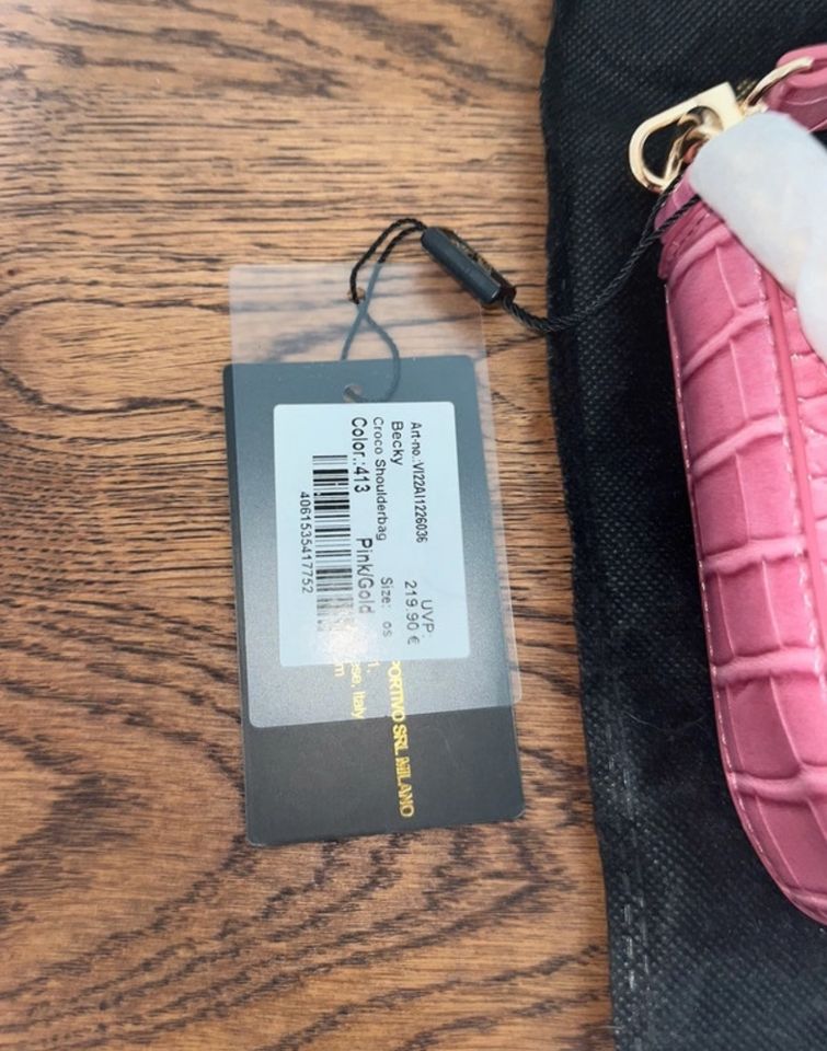 Versace Bag in Rosa/Pink (Schlangenoptik) inkl. Versand in Rostock