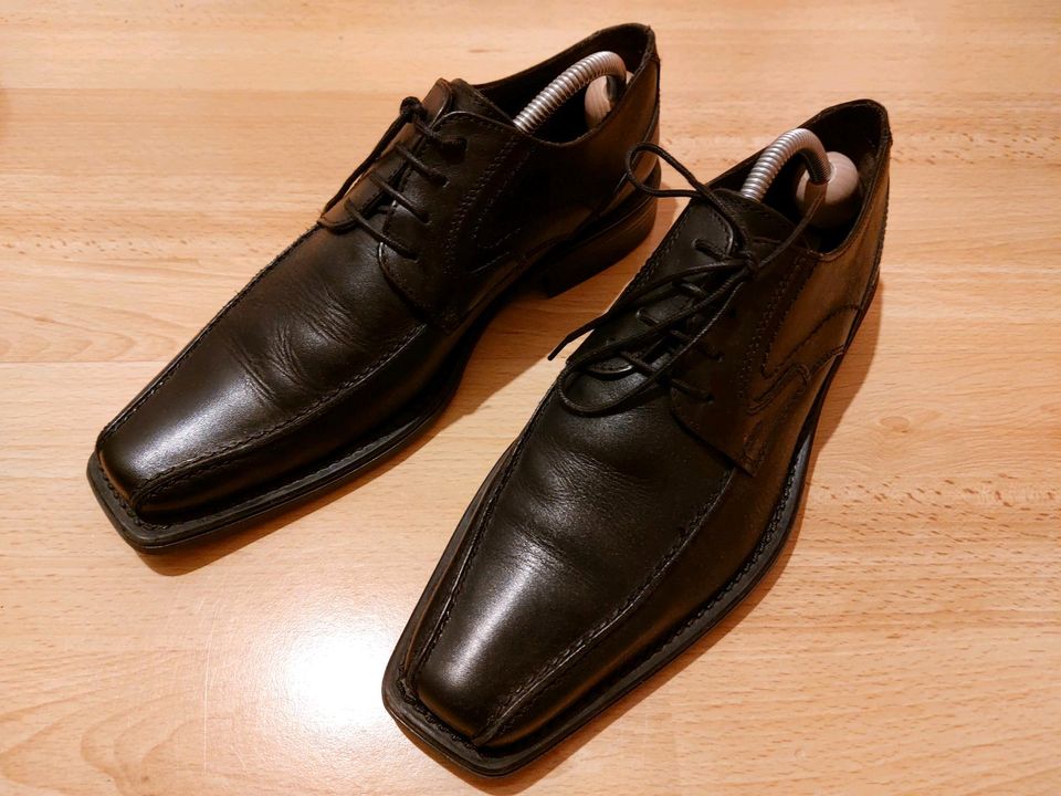 Schuhe, Herren, Jugendweihe - schwarz - Größe 40 in Eilenburg