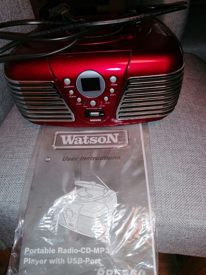 Watson CD Radio Retrodesign in Schorfheide