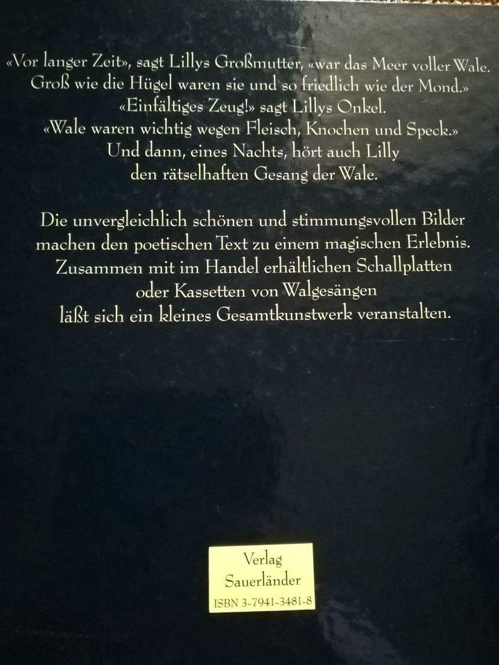 Der Gesang der Wale Bilderbuch Kinderbuch in Fürth