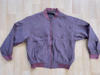 Bomberjacke C&A Rot Braun Lila Retro Oversized Seide Hessen - Marburg Vorschau