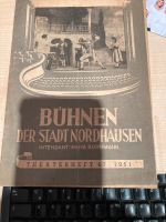 Theaterheft 6/7 1951 Bühnen der Stadt Nordhausen Thüringen - Sondershausen Vorschau