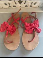 Zara Zehentrenner 36 Sandalen Rot Schleife München - Berg-am-Laim Vorschau